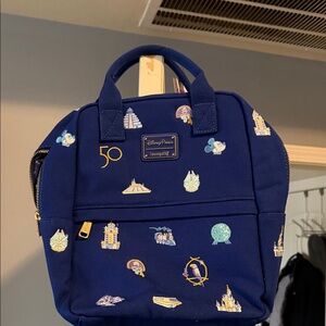 Loungefly Blue Disney Backpack